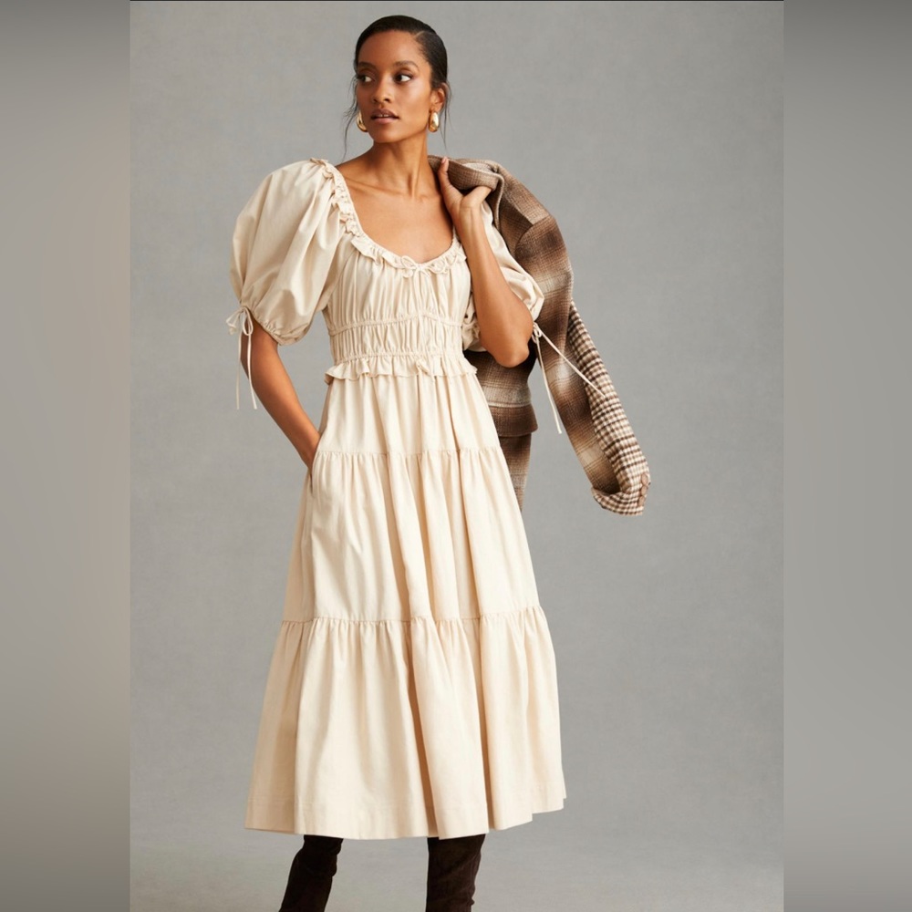 Anthropologie En Saison Tiered Maxi Dress NWT